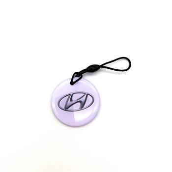 

1Pcs 125Khz T5577 Readable & Writable Access Control Card Tags Keyfob Keychain Duplicator Badge Copy tickets Key Fob Token Ring