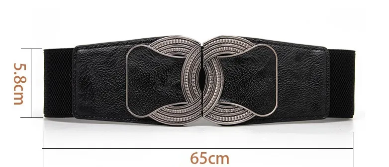 designer belts women Hot Corset belt Personally gold buckle stylish waistbands for Women elastic cummerbunds black Dress wild wedding cummerbund lady gold belt