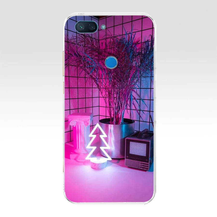 179FG Vaporwave эстетичный Мягкий Силиконовый ТПУ чехол для телефона xiaomi redmi mi 8 A1 A2