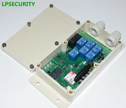 LPSECURITY 2G 4G GSM-RELAY GSM контроллер коробка пульт дистанционного управления модуль для двери автоматические ворота концентратный зумпф аппарат