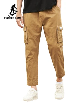 

Pioneer Camp 2019 High Quality Men's Cargo Pants Casual Loose Multi Pocket Military Pants Long Trousers for Men AXX902192