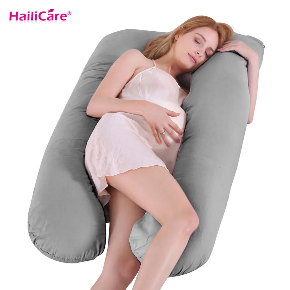 

Sleeping Support Pillow for Pregnant Women U Shape Cotton Cushion Side Sleeper Relaxation Maternity Pillows Pregnancy Protector