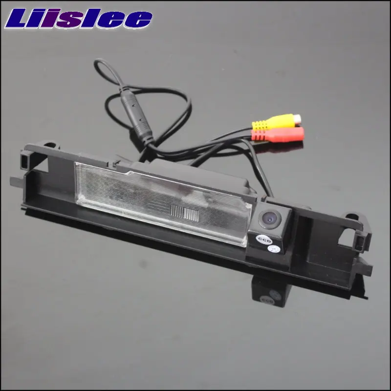 LiisLee Car CCD Night View Vsion Rear Camera For TOYOTA Vitz XP90  Vizi Hatchback 2005~2013 back up Reverse CAM 1