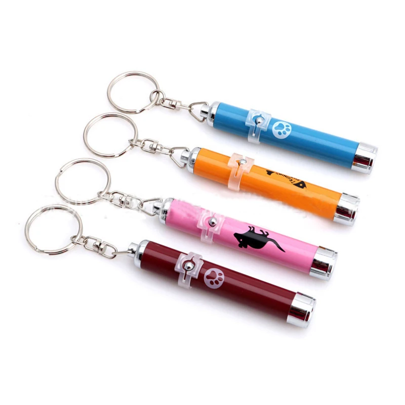 Portable Creative and Funny Pet Cat Toys LED Laser Pointer light Pen With Bright Animation Mouse Shadow Portable Creative and Funny Pet Cat Toys LED Laser Pointer light Pen With Bright Animation Mouse Shadow