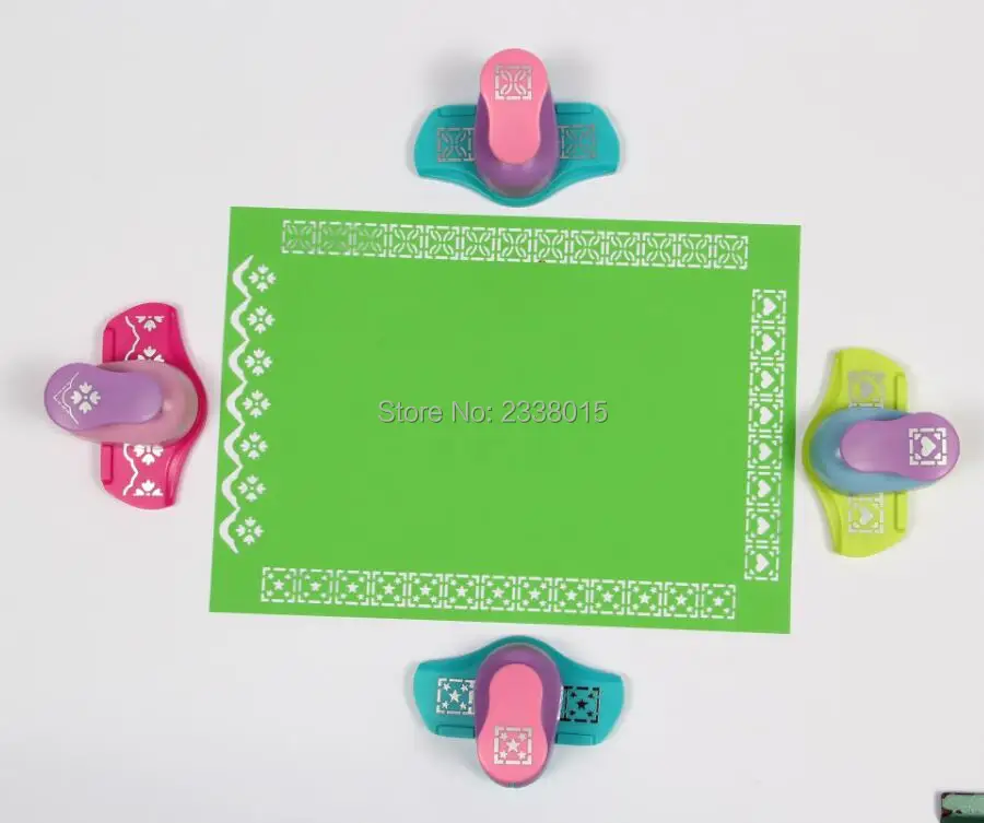 Paper Cutter Paper Punch Hole Punching Tools Paper Craft Punch Fancy border punch S flower design embossing punch scrapbooking handmade edge device DIY paper cutter Craft gift