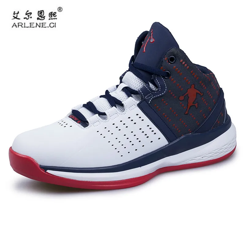 Mens Cheap Basketball Shoes Sneakers For Men Air Basket Male Sports Shoes 2017 New Brand Lace Up ...