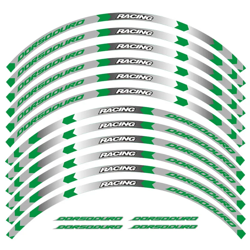 6 стилей край мотоцикла внешний обод наклейки полоса 17 дюймов колесные наклейки для Aprilia DORSODURO 750 завод DORSODURO 1200 ABS