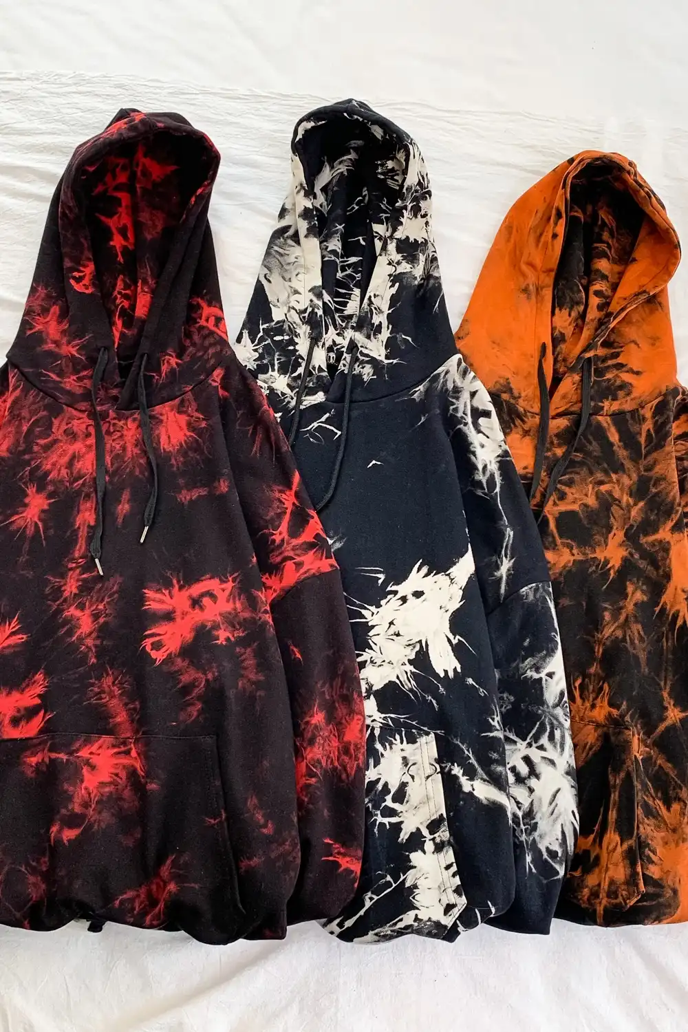 tie dye soft hoodie