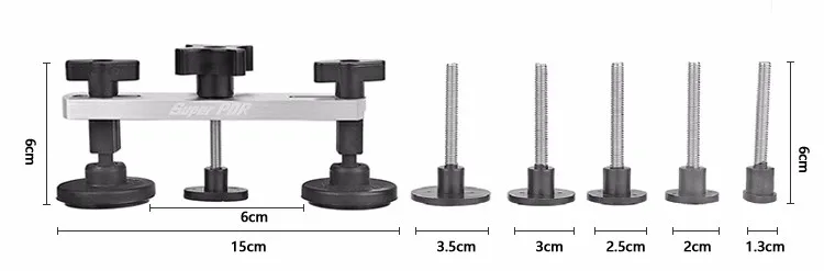 Super PDR tools Dent Removal Paintless Dent Repair pops A Dent Pulling Bridge for car tool kit Instruments DIY hand tool