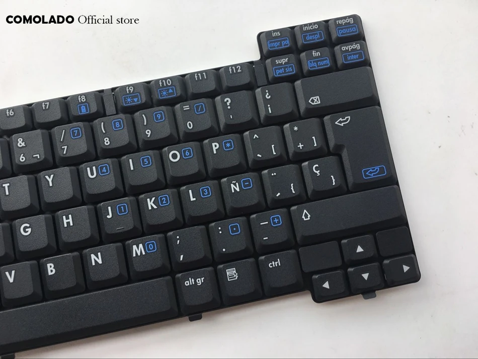 SP Spanish Keyboard For HP NX7400 NC8220 NC8230 NC8240 NC8430 black Laptop Keyboard SP layout (2)