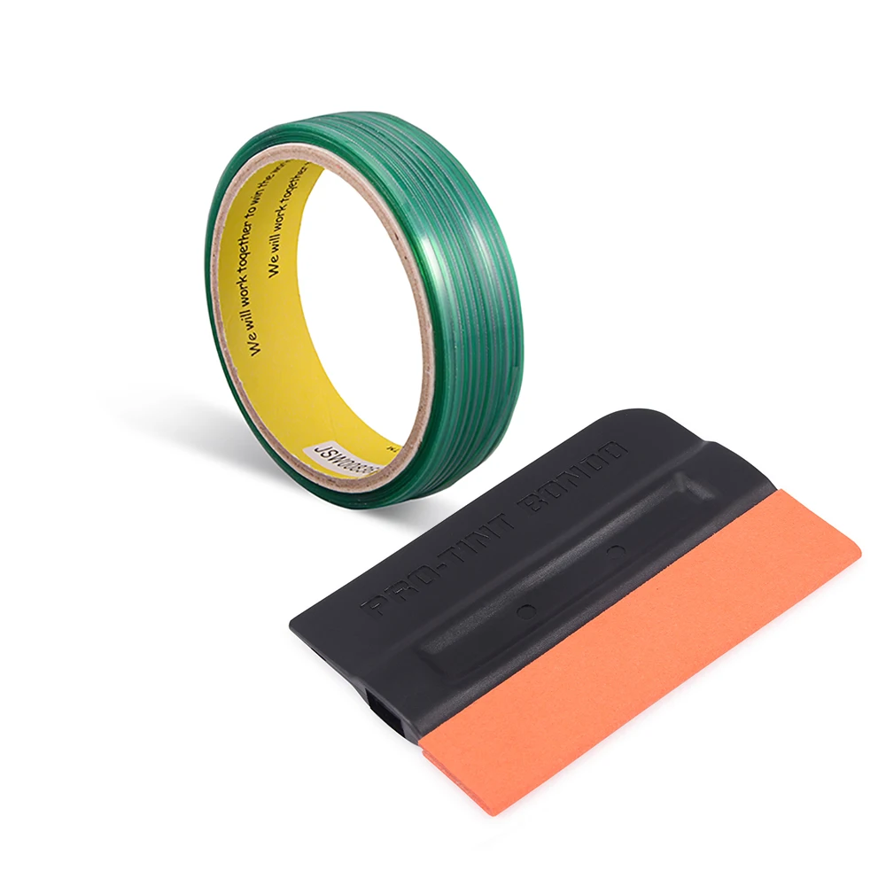 Matiz da Janela de Corte de Fita de Embrulho Acessórios do Carro Ehdis Linha Knifeless Tape Projeto Camurça Borda Sentiu Rodo Vinil Carro Envoltório Filme 4 EHDIS Linha Knifeless Tape Projeto Camurça Borda