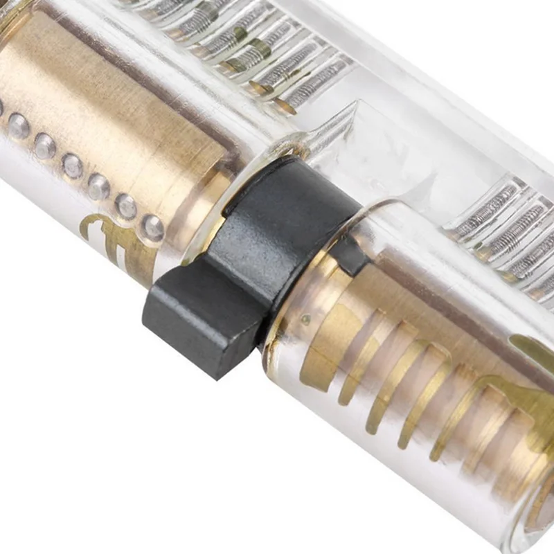 

Transparent Cutaway Practice Padlock/Double Sides Lock for Locksmith Learning MDJ998