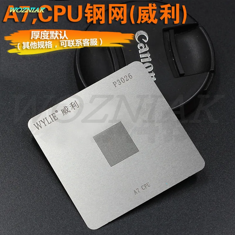 Бесплатная доставка A7 A8 A9 A10 cpu для iphone 5s 6 6s 6p 7 plus p жестяная сетка BGA трафарет завод