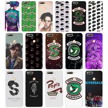 

167 ZX Riverdale South Side Serpents TPU Soft Silicone Case For Huawei Honor P8 Lite 2017 7X 8X 7a pro 5.7 inch cell phone Cover