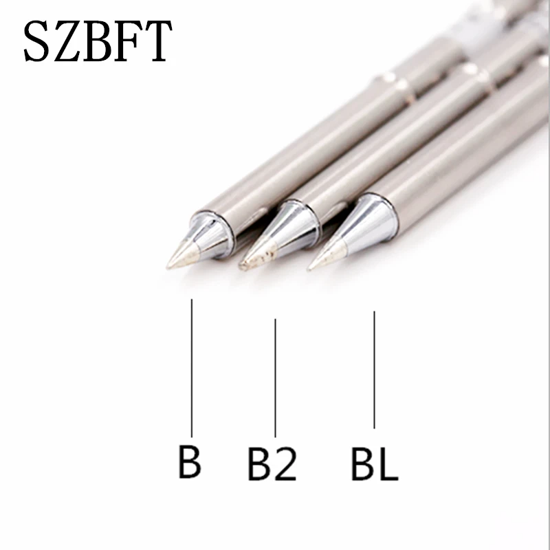 Soldering Iron Tips T12 series for Hakko Rework Station FX-951 FX-952 T12-B B2 BL BC1 BC2 BC3 J02 JS02 JL02 BCF1 ect | Инструменты