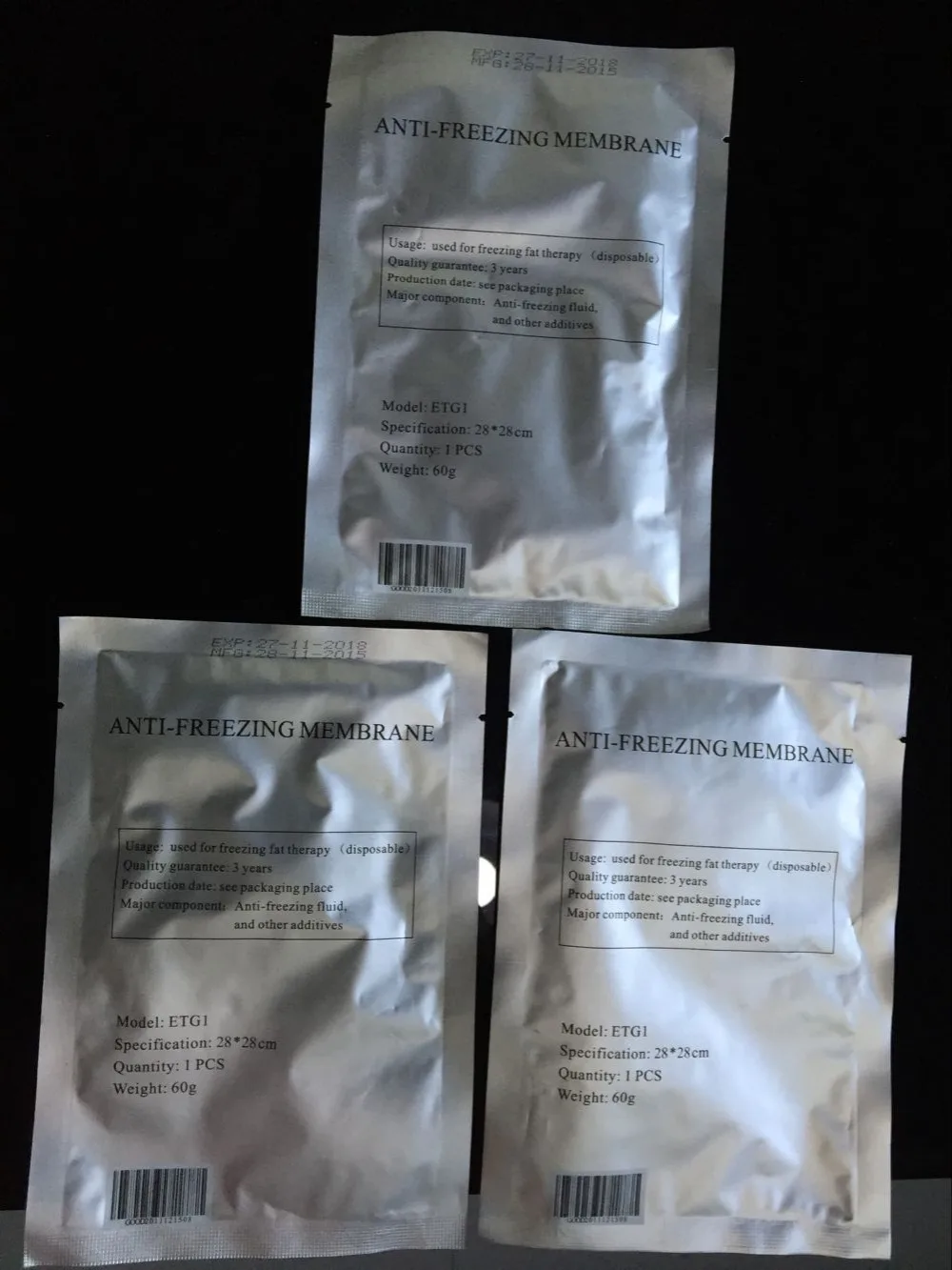 

50pc Antifreeze membranes Anti freezing membrane Mask for Slimming cryolipolysis machine
