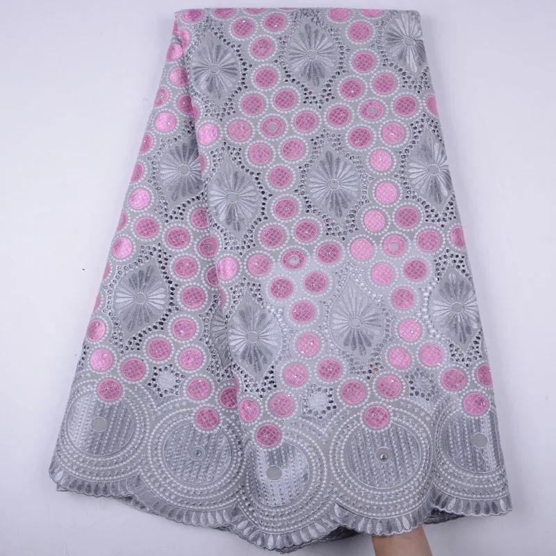 

Gray Cotton Lace Fabric 2019 Swiss Voile Lace In Switzerland High Quality African Dry Cotton Voile Lace Fabric For Wedding Y1468