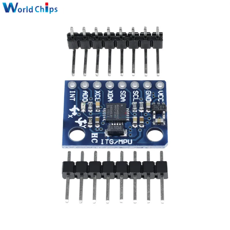 10 шт. GY-521 MPU6050 MPU-6050 модуль датчика для Arduino 3 оси гироскоп Модуль датчика акселерометра совместимый модуль GY521