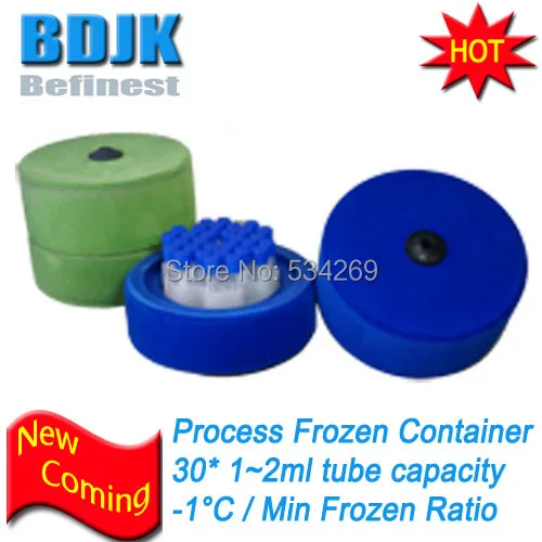 

Laboratory Cellhome -30 Freezing Container with 30*1ml ~2ml Frozen Tubes