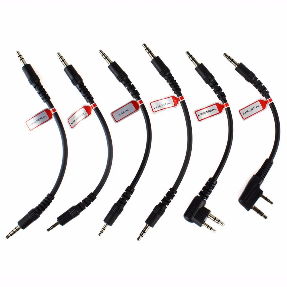 10 шт. 6 в 1 USB кабель для программирования Motorola YAESU HYT ICOM BAOFENG KENWO двухстороннее радио