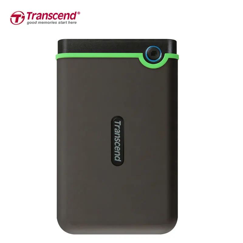 Внешний жесткий диск Transcend USB 3,0 s 1 ТБ высокоскоростной жесткий диск 2," HDD 1 ТБ ультра-тонкий портативный антисейсмический жесткий диск - Цвет: Green