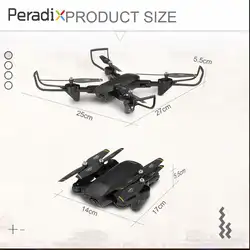 Peradix SG700 Quadcopter ABS 30 Вт HD Камера 4CH складной 6 оси гироскопа FPV 2,4 ГГц Headless режим Скорость регулируемый радиоуправляемый Дрон квадрокоптер дрон