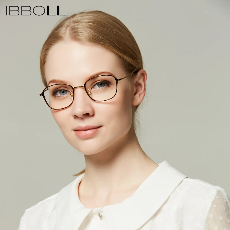 Ibboll ретро оптические оправы для глаз женщин прозрачные очки Роскошные женские