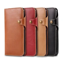 

Hot Retro Phone Sleeve Bag Flip Cover With Card Holder / Buckle / Strap Quality PU Leather Wallet Case For Apple iPhone 5 5S SE