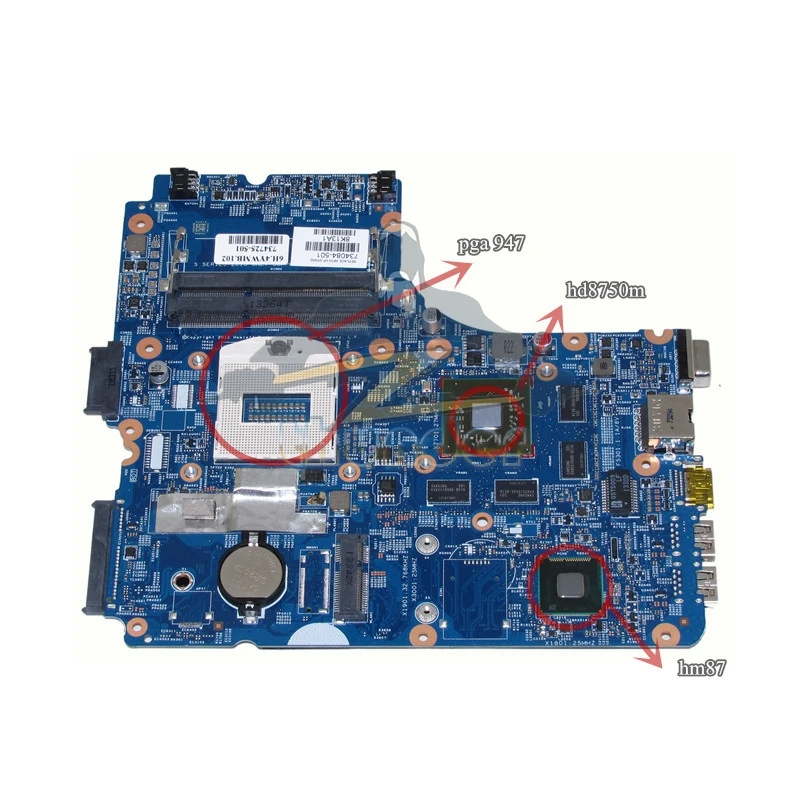 734084-501 12241-1 48.4YW03.011 for hp probook 440 G1 14.1'' laptop motherboard socket PGA 947 for HD8750 DDR3L 734084-501 12241-1 48.4YW03.011 for hp probook 440 G1 14.1'' laptop motherboard socket PGA 947 for HD8750 DDR3L