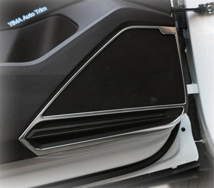 

Lapetus Auto Styling Inner Door Stereo Speaker Audio Sound Loudspeaker Frame Cover Trim Fit For Volkswagen VW Tiguan 2016 - 2019