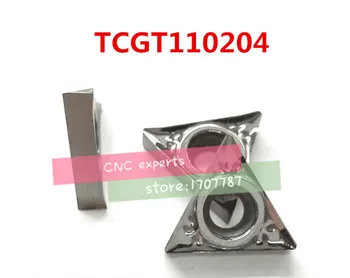 

Free shipping aluminum carbide insert 50PCS TCGT110204, CNC lathe tool, suitable for aluminum processing, insert STGCR/STFCR