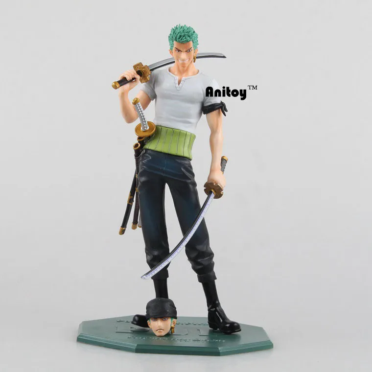 

One Piece Pop P.O.P Zoro 10 Years Anniversary painted PVC Action figure collectible Model Toys Anime KT042