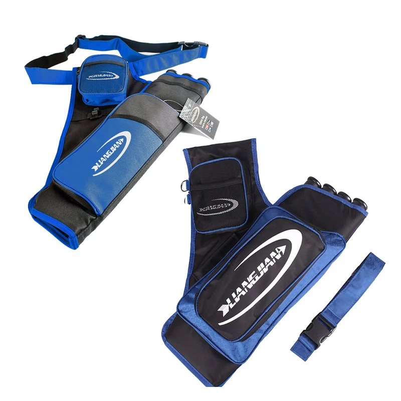 Archer Hunting 3/4 Tubes Arrow Quiver Bow Arrows Holder Bag Right