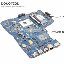 NOKOTION K000121720 PHQAA LA-6831P материнская плата для ноутбука Toshiba satellite P750 P755 Материнская плата ноутбука GT540M HM65 DDR3