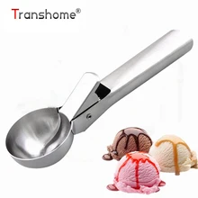 Transhome ложка для мороженого 18,2 см металлический арбузный пресс для картофеля совок для мороженого, шариковый чайник, инструменты для мороженого, кухонные аксессуары