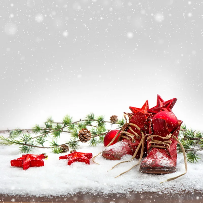 Christmas Day Photography Backdrop,Newborn Baby Photoshoot Background,Custom Photo Backdrops for studio photography D-3523