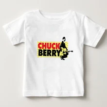 Chuck Berry T Shirt children Short Sleeve T-shirt O-Neck cotton Tshirt summer top t shirt 2018 Rock T-shirt Boys Girl tee NN xmal deutschland shirt goth 4ad sisters of mercy the cure uk siouxsie banshees letter top tee t shirt men short sleeve t shirt