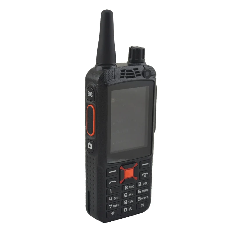 Портативная рация с двумя SIM картами 3G WCDMA Zello PTT радио F22 + мобильный телефон 2 4