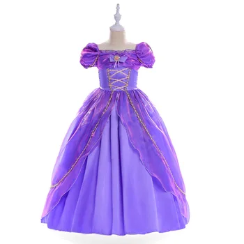 

Baby Girl Dresses 2018 Children Sofia Alice Princess Dresses Kids Halloween Cosplay Costume Evening Girls Clothes Toddler Dress