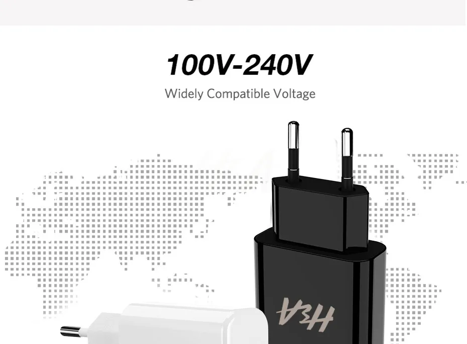 H& A Quick Charge 3,0 18 Вт QC 3,0 USB зарядное устройство адаптер ЕС Путешествия стены мобильного телефона зарядное устройство для iPhone samsung Xiaomi huawei Redmi