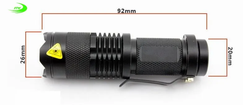 Top New Bicycle Light 7 Watt 2000 Lumens 3 Mode Bike Q5 LED cycling Front Bike light Lamp Torch Waterproof cycling lights FTW 102 6