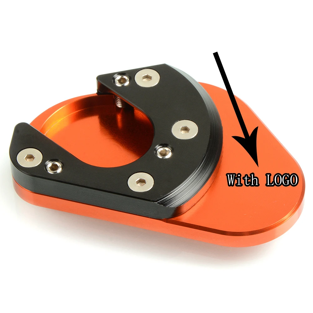 Для KTM 990 Приключения/R/S/LC8 2006-2013 2007 2008 2009 2010 2011 2012 чпу стойки подставки сбоку расширение Pad пластины
