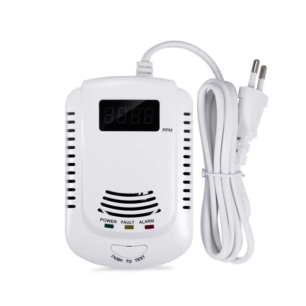 

Durable Practical Indoor Gas Alarm Detector Home 10 Household Alarm 5 Tool 10 0-100%LEL 360 - 50 C 315/433 MHZ