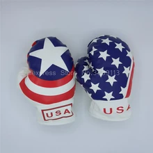 Капитан США флаг чехол на клюшку для гольфа#1 защитный чехол из искусственной кожи лес головы Чехлы 2 модели