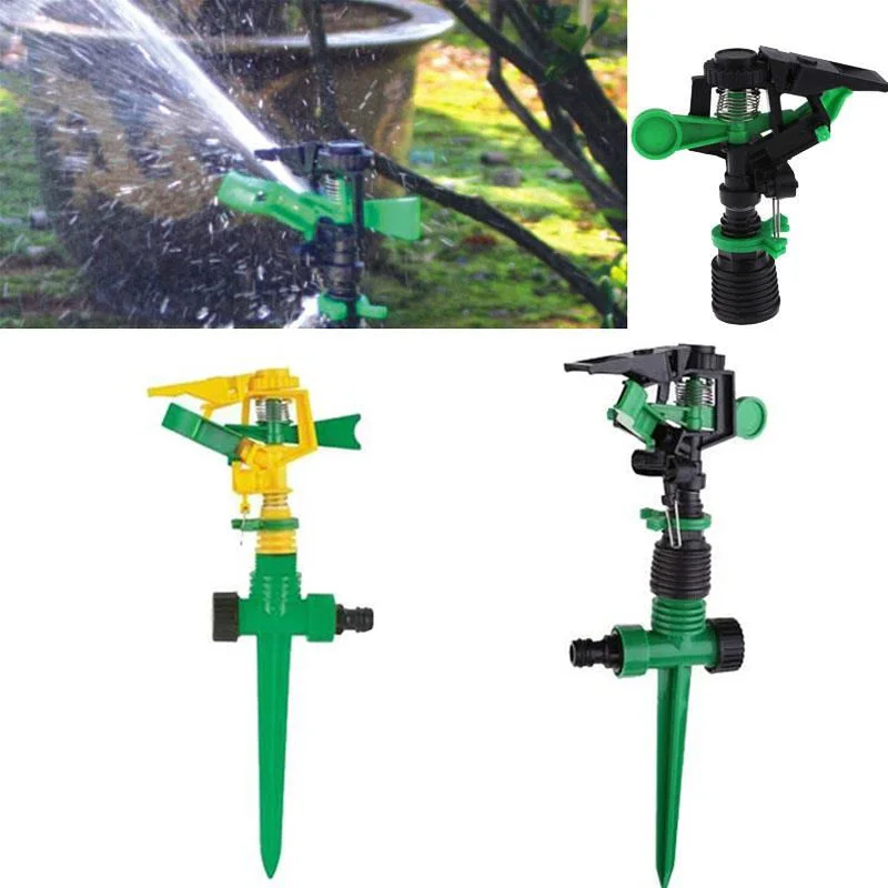 Nozzle Sprinkler Lawn 360 Degree Rotating Water Nozzle Impulse
