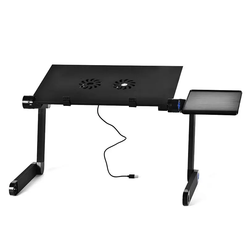 Portable Folding Laptop Table Adjustable Bed Laptop Desk
