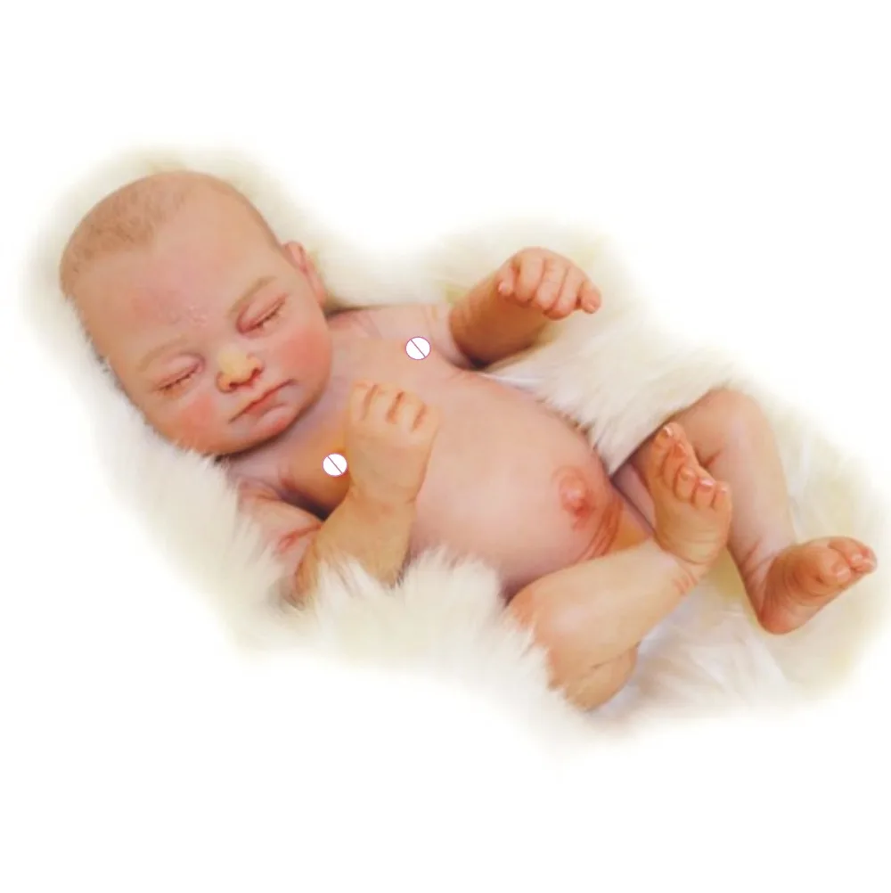

Real Silicone Reborn Baby Doll Toy Lifelike High-Quality Newborn Girl baby alive Doll Bathe Toy Artist's Work kit reborn dolls