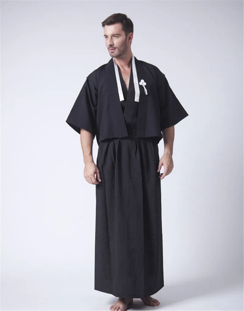 Japan Oda Clan Armoured Samurai Kimonos Wafuku Performance Costume Martial arts training yoga