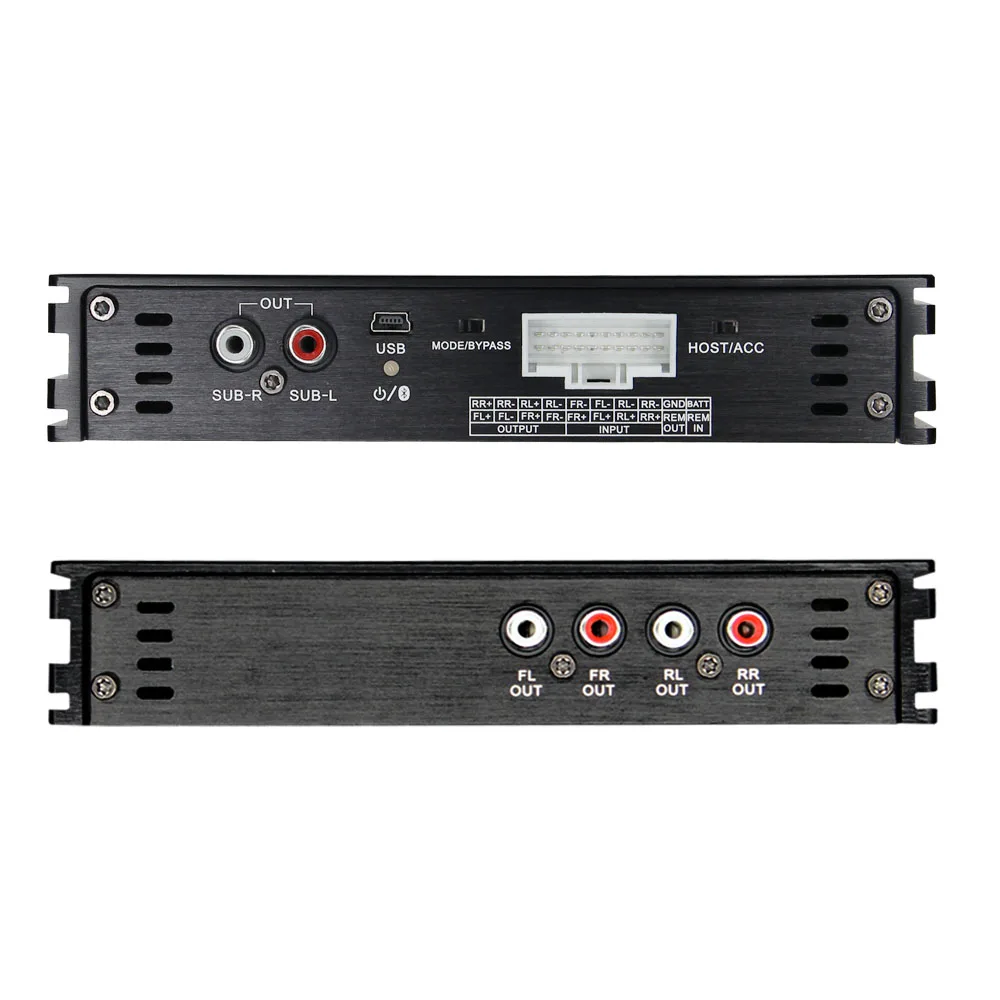 Автомобильный цифровой аудио процессор PUZU C7 8 полос 4x150 Вт DSP усилитель Bluetooth EQ