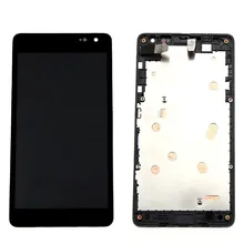 New Lcd For Microsoft Nokia lumia 535 LCD Display Touch Digitizer Screen Assembly with Frame free shipping